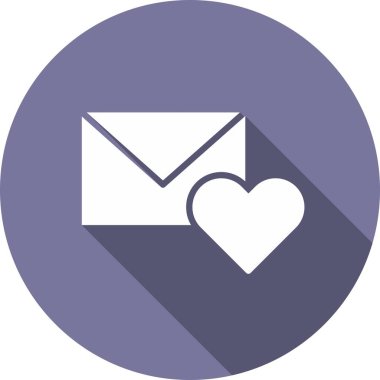 İleti Kabartma Çemberi Vektör Simgesi Tasarımı