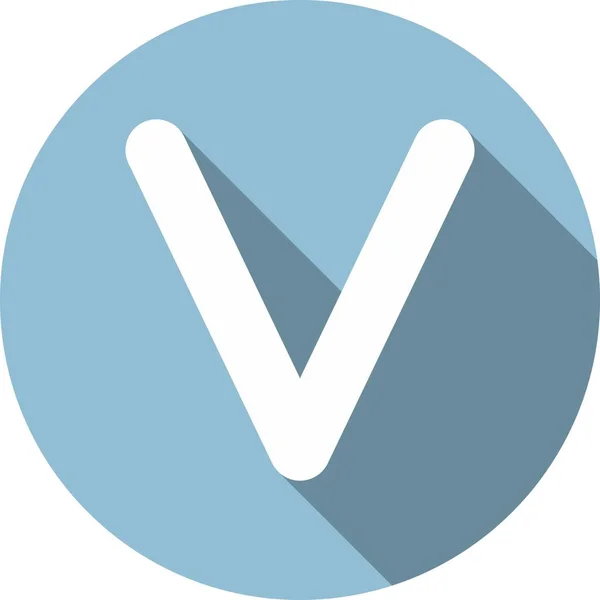 Glyph Circle Vector Icon Desig — Stockvector
