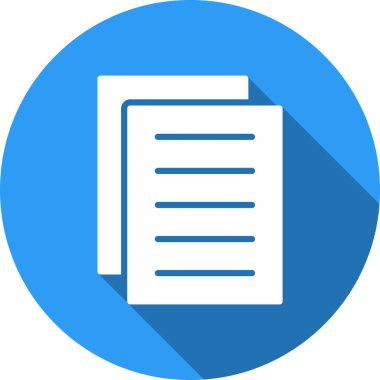 Belge Kabartma Çemberi Vektör Simgesi Tasarımı