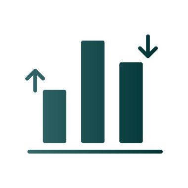  Büyüme Gradyan Vektör Simgesi Tasarımı