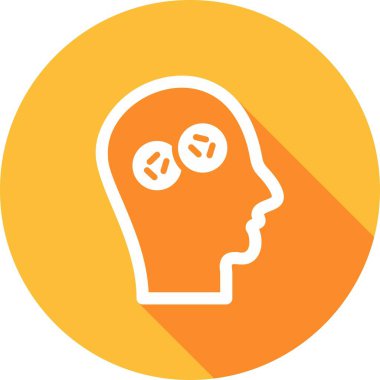 Hücre Kabartma Çemberi Vektör Simgesi Tasarımı