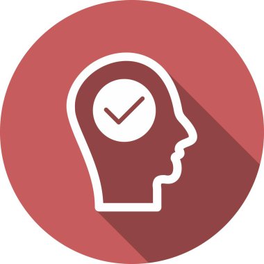  Tik Tipi Çember Vektör Simgesi Tasarımı