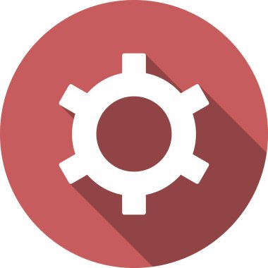 Glyph Çember Vektör Simgesi Tasarımı Ayarlanıyor