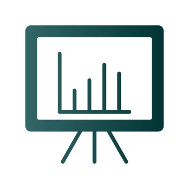  Grafik Grafiği Vektör Simgesi Tasarımı