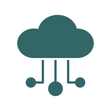 Ağ Gradyan Vektör Simgesi Tasarımı