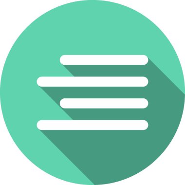 Kabartma Çemberi Vektör Simgesi Tasarımı Hizala