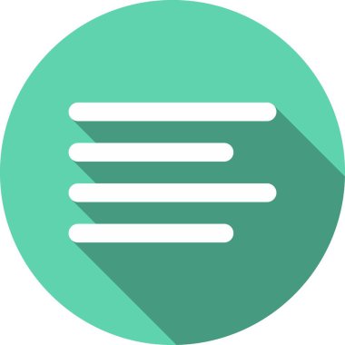 Kabartma Çemberi Vektör Simgesi Tasarımı Hizala