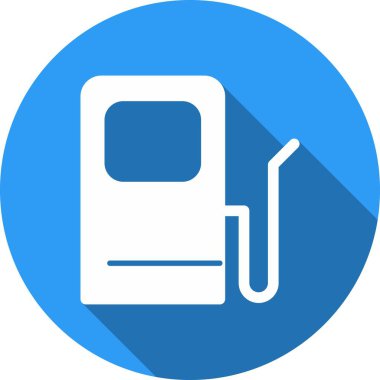 Gaz Kabartma Çemberi Vektör Simgesi Tasarımı