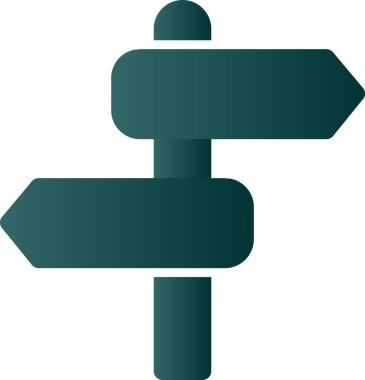 Gradyan Vektör Simgesi Desenini İmzala