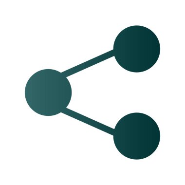 Glyph Gradyan Vektör Simgesi Tasarımı 'nı paylaş