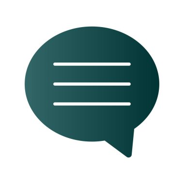 Kabarcık Kabartma Gradyan Vektör Simgesi Tasarımı