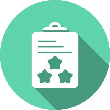 Kaliteli Glyph Çember Vektör Simgesi Tasarımı