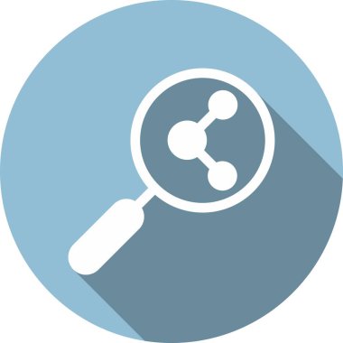 Glyph Çember Vektör Simgesi Tasarımı 'nı paylaş