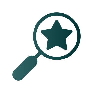 Beğeni Gradyan Vektör Simgesi Tasarımı