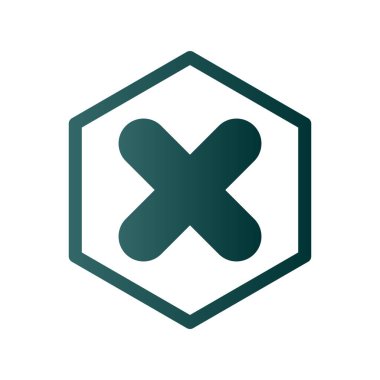 Girdi Gradyan Vektör Simgesi Tasarımı Yok