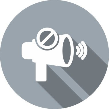 Bağrışma Çemberi Vektör Simgesi Tasarımı Yok