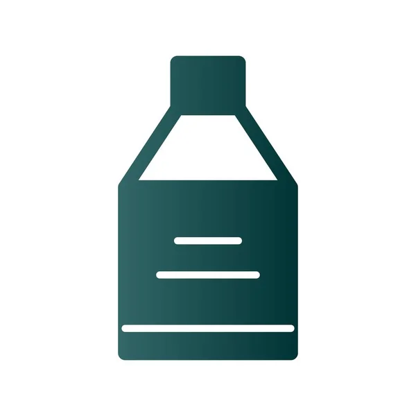 Milk Glyph Gradient Vector Icon Desig — Stockvektor