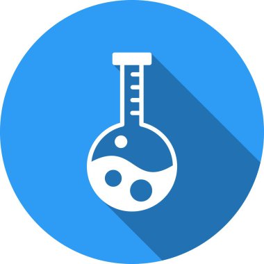 Şişenin Kabartma Çemberi Vektör Simgesi Tasarımı