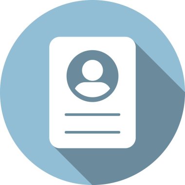 Sözleşme Kabartma Çemberi Vektör Simgesi Tasarımı