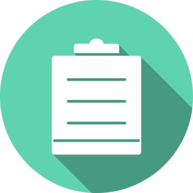 Pano Glyph Çember Vektör Simgesi Tasarımı