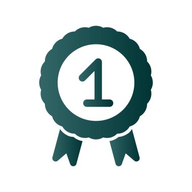 Kaliteli Glyph Gradyan Vektör Simgesi Tasarımı