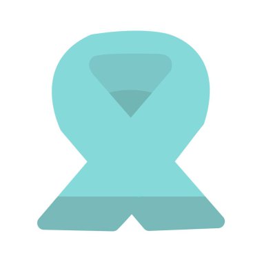 Atkı Düz Vektör Simgesi Tasarımı