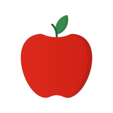 Meyve Düz Vektör Simgesi Tasarımı