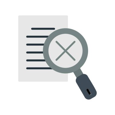 Araştırma Düz Vektör Simgesi Tasarımı