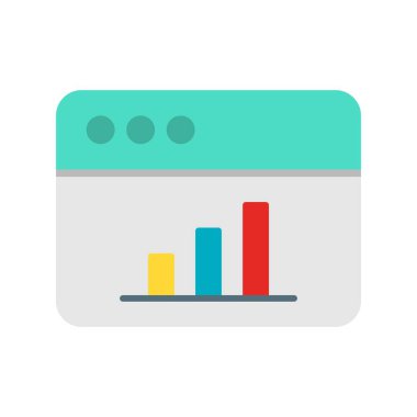  kar Düz Vektör Simgesi Tasarımı