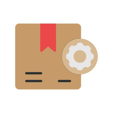 Düz Vektör Simgesi Tasarımı Ayarlanıyor