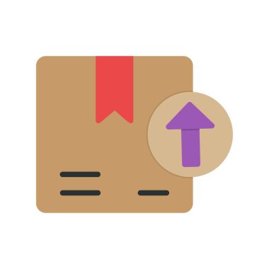 Düz Vektör Simgesi Tasarımı Yükle