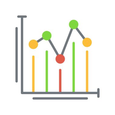 Satır Çizelgesi Düz Vektör Simgesi Tasarımı