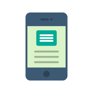 Dosya Düz Vektör Simgesi Tasarımı