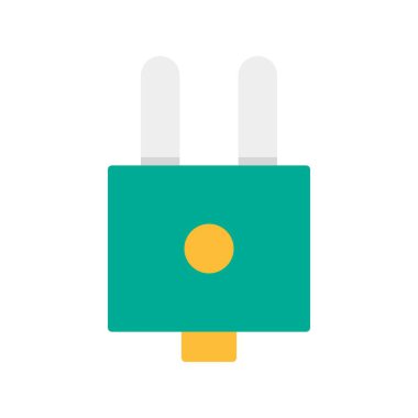 Flug Düz Vektör Simgesi Tasarımı