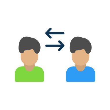 Düz Vektör Simgesi Tasarımı Aktar