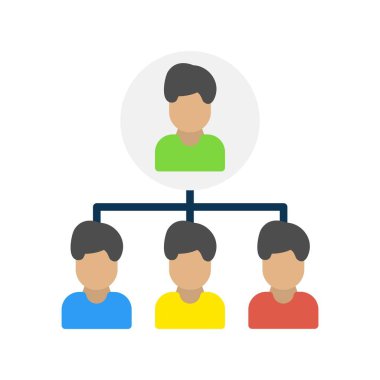  Düzen Düz Vektör Simgesi Tasarımı