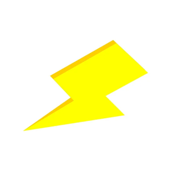 Flash Plana Vector Icon Desig — Vector de stock