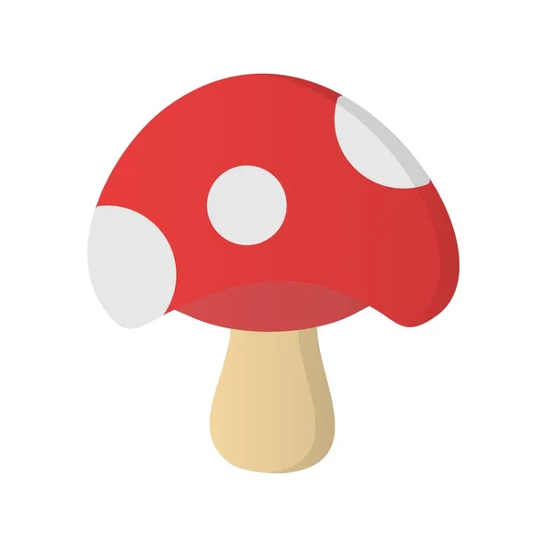 Mushroom平面矢量Icon设计 — 图库矢量图片