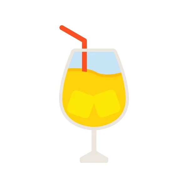 Trinken Flat Vector Icon Desig — Stockvektor