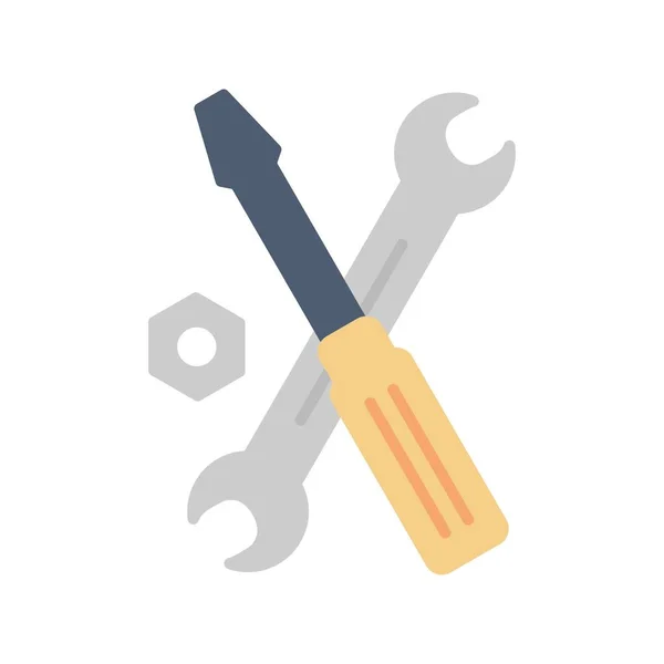 Εργαλεία Flat Vector Icon Desig — Διανυσματικό Αρχείο