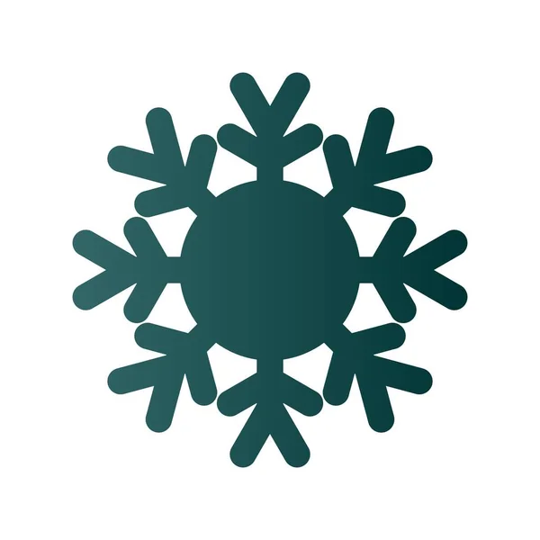 Χιόνι Glyph Gradient Διανυσματικό Εικονίδιο Desig — Διανυσματικό Αρχείο