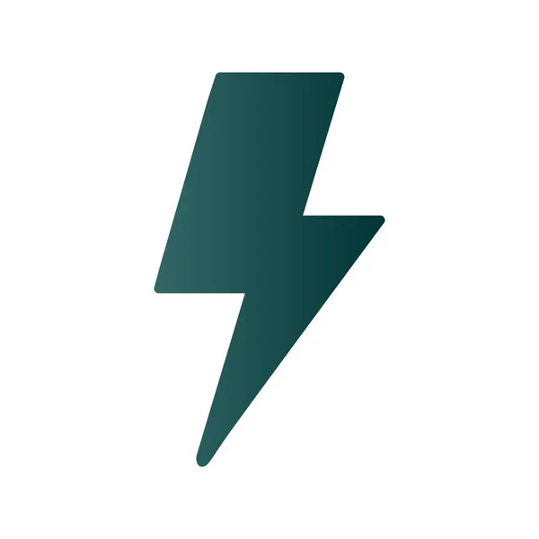 Flash Glyph Gradient Vector Icon Desig — Stockvektor