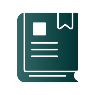 Yer İmleri Gradyan Vektör Simgesi Tasarımı