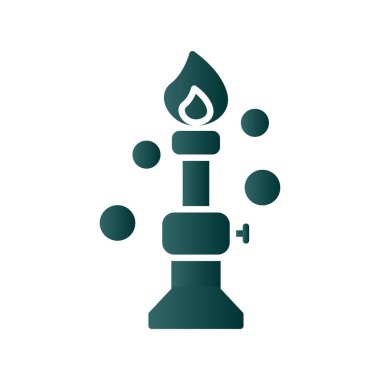 Yazıcı İşaretleyici Gradyan Vektör Simgesi Tasarımı