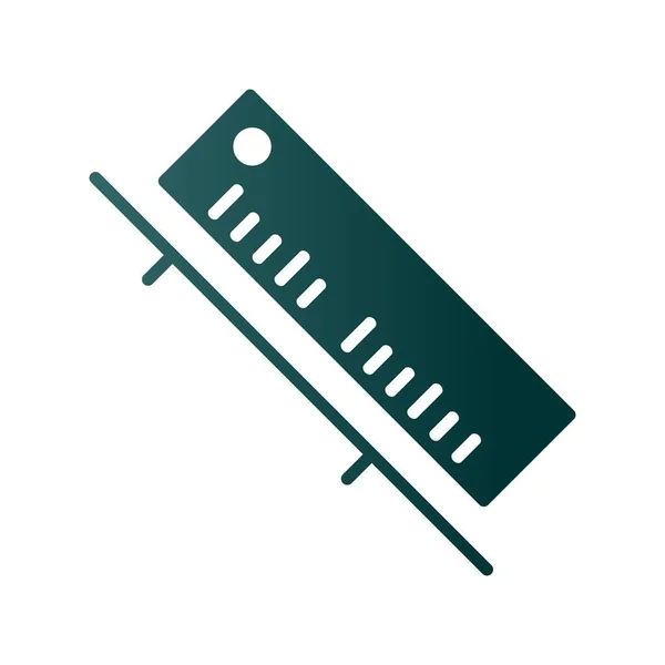 Καθετήρας Glyph Gradient Vector Icon Desig — Διανυσματικό Αρχείο