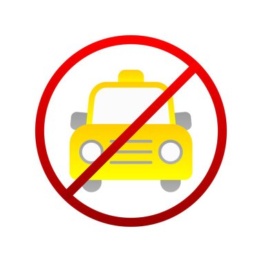 Trafik Düz Gradyan Vektör Simgesi Tasarımı Yok