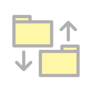  Veri Satırı Doldurulmuş Işık Vektörü Simgesi Tasarımı