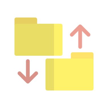  Veri Düz Işık Vektörü Simgesi Tasarımı