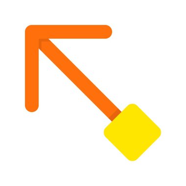 Düz Vektör Simgesi Tasarımı Arttır