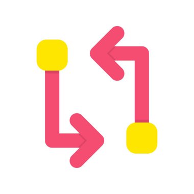 Düz Vektör Simgesi Tasarımı